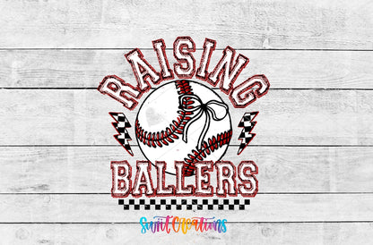 Raising Ballers Baseball Sports Motel Keychain UV DTF Transfer | MK1994 - Swiit Creations