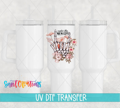 Rockin' This Mom Life UV DTF Cup Decal | UV364 - Swiit Creations