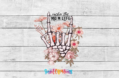 Rockin' This Mom Life UV DTF Cup Decal | UV364 - Swiit Creations