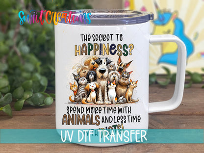 Sassy Fur Mama Dog Mom UV DTF Cup Decal | UV977 - Swiit Creations