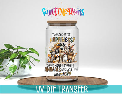 Sassy Fur Mama Dog Mom UV DTF Cup Decal | UV977 - Swiit Creations