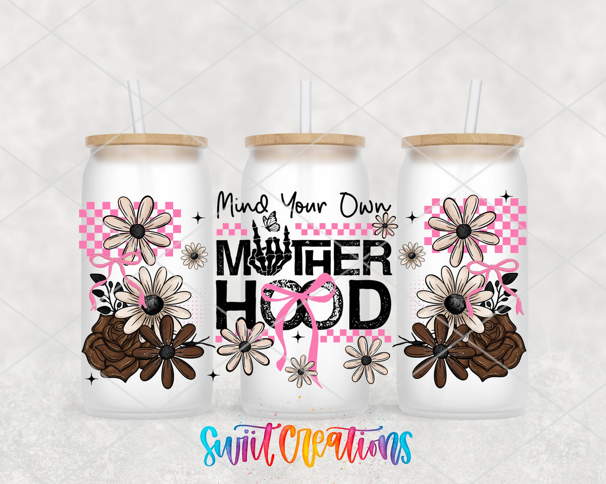 Sassy Mind Your Own Motherhood UV DTF Transfer Tumbler Wrap | DTF313 - Swiit Creations
