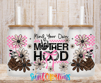 Sassy Mind Your Own Motherhood UV DTF Transfer Tumbler Wrap | DTF313 - Swiit Creations