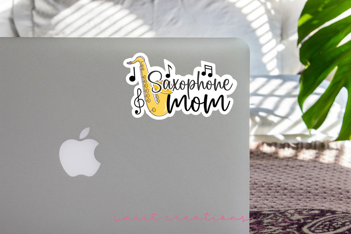 Saxophone Mom Sticker SS803 - Swiit Creations