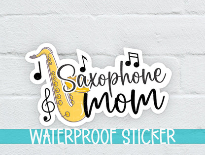 Saxophone Mom Sticker SS803 - Swiit Creations