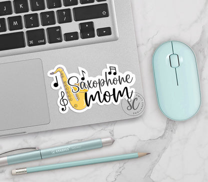 Saxophone Mom Sticker SS803 - Swiit Creations