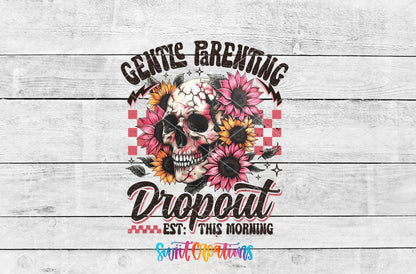 Scarcastic and Sassy Mom Group Dropout UV DTF transfer shown as a full artwork preview from Swiit Creations