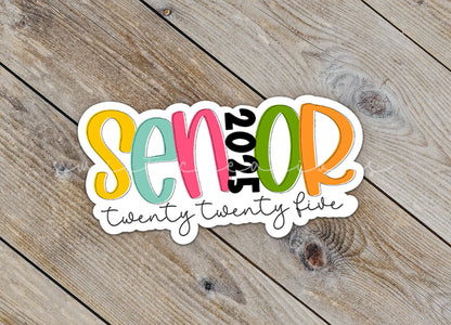Senior 2025 Sticker SS837 - Swiit Creations