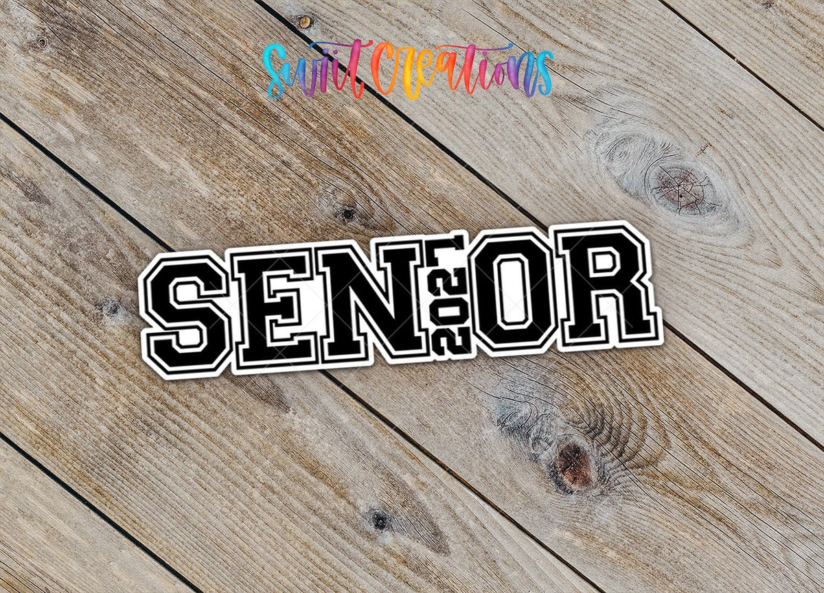 Senior 2027 Waterproof Vinyl Sticker | SS2014 - Swiit Creations