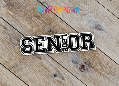 Senior 2027 Waterproof Vinyl Sticker | SS2014 - Swiit Creations