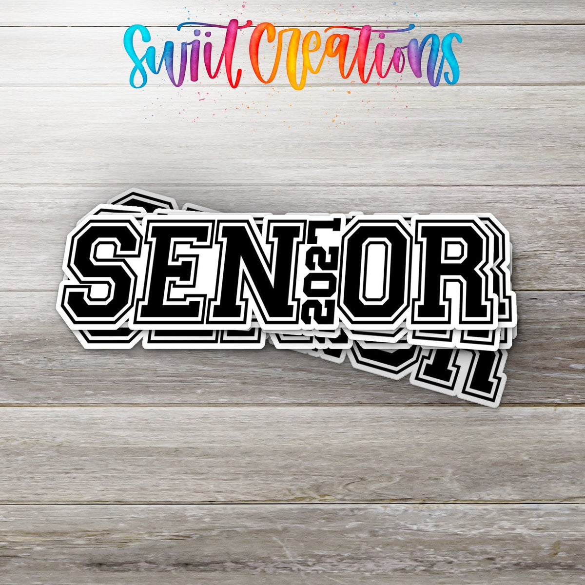 Senior 2027 Waterproof Vinyl Sticker | SS2014 - Swiit Creations