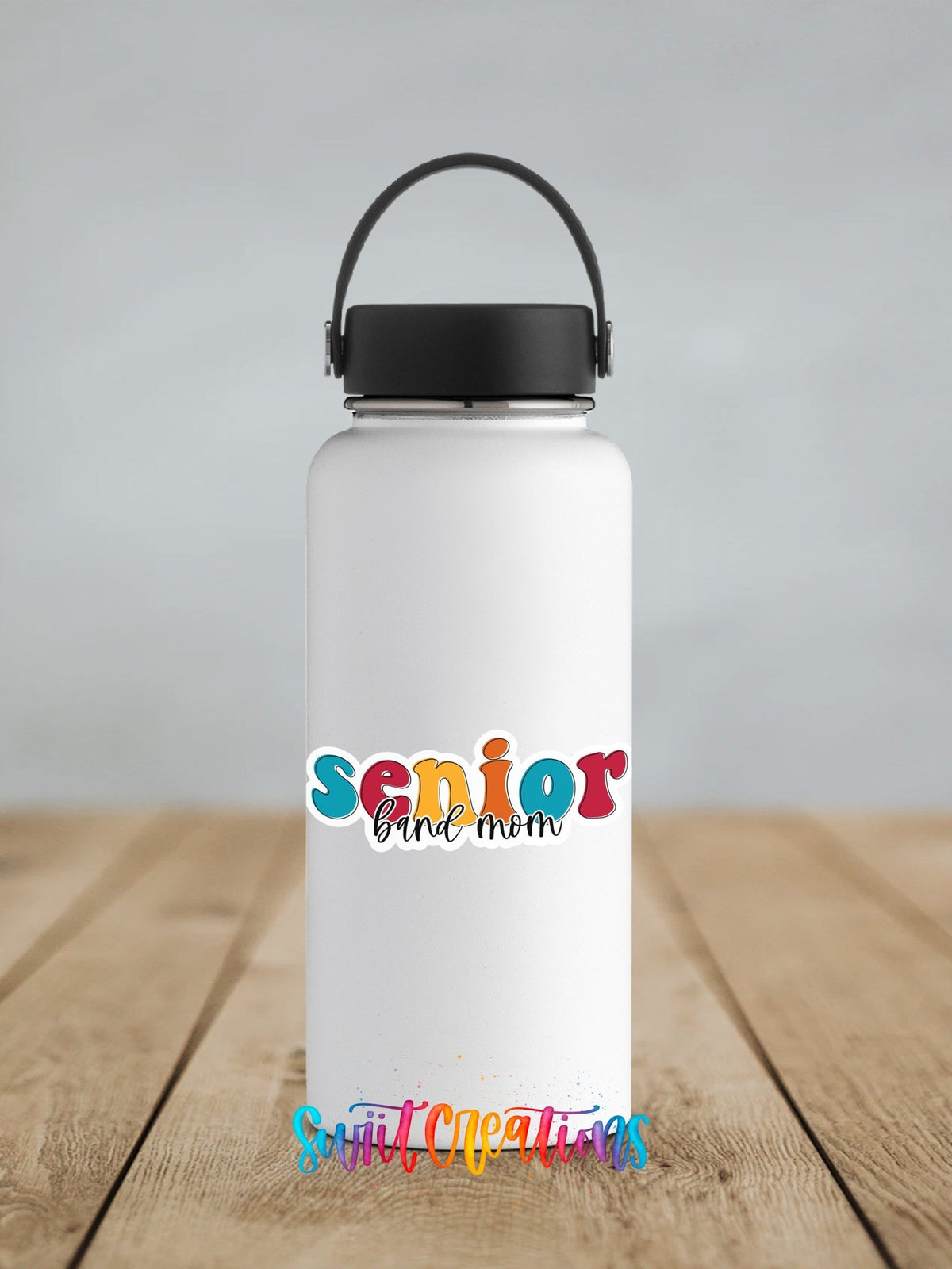 Senior Band Mom Waterproof Vinyl Sticker | SS324 - Swiit Creations