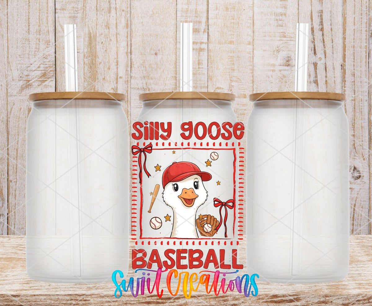 Silly Goose Baseball UV DTF Transfer | UV2154 - Swiit Creations