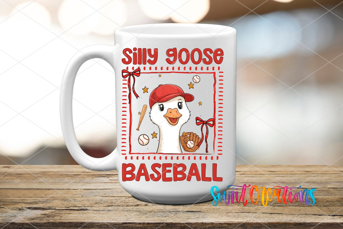 Silly Goose Baseball UV DTF Transfer | UV2154 - Swiit Creations