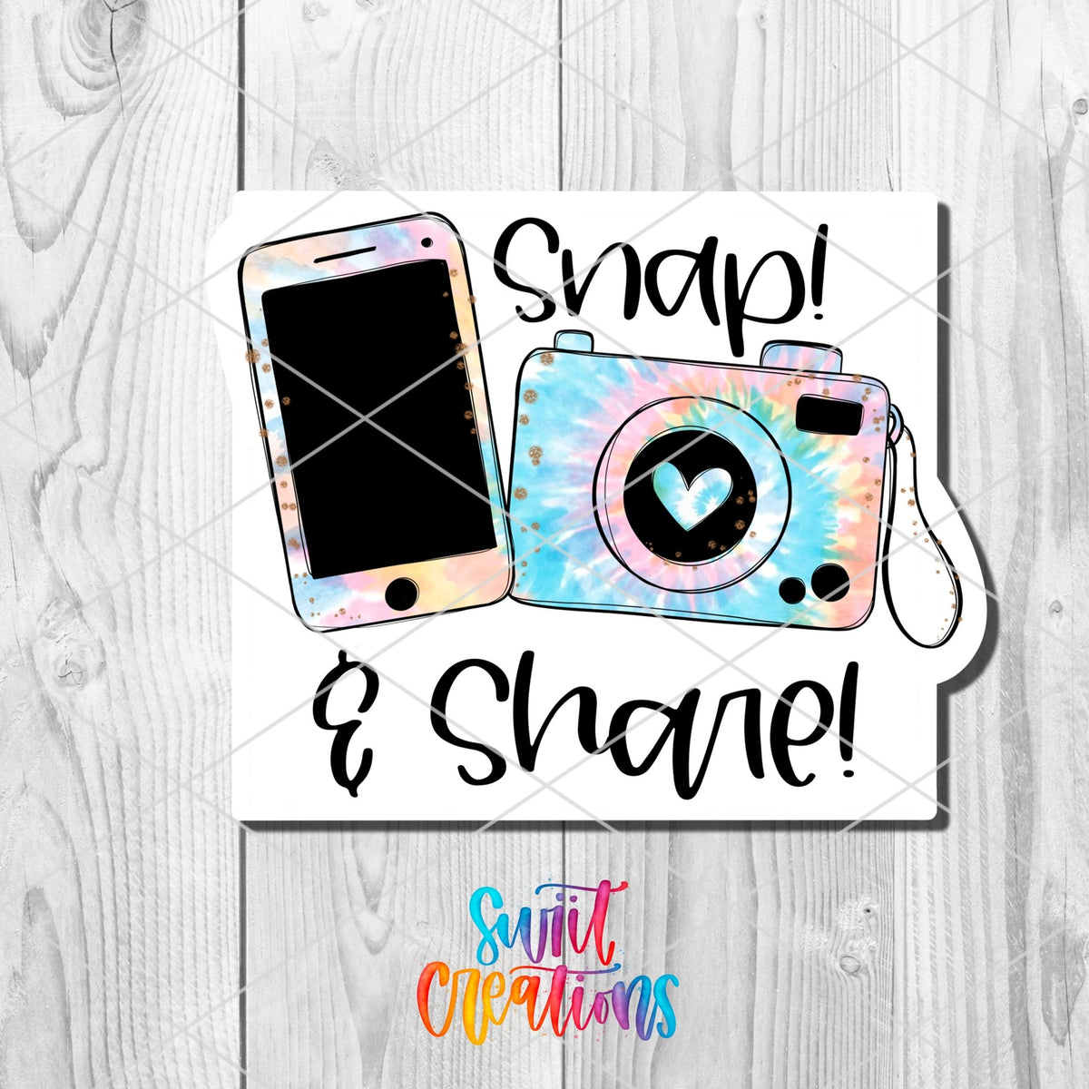 Snap and Share Review Sticker | SB59 - Swiit Creations