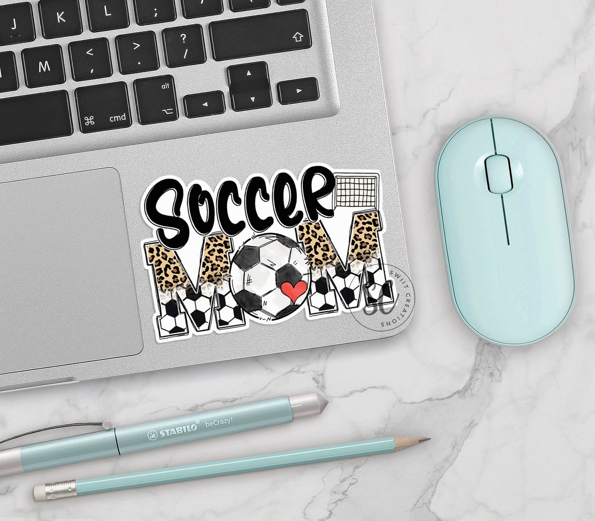 Soccer Mom Sticker SS762 - Swiit Creations