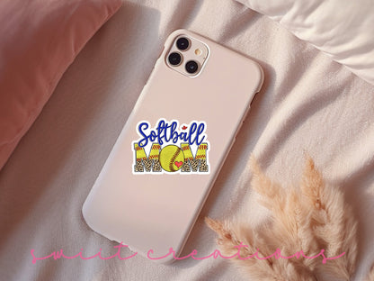 Softball Mom Sticker SS763 - Swiit Creations