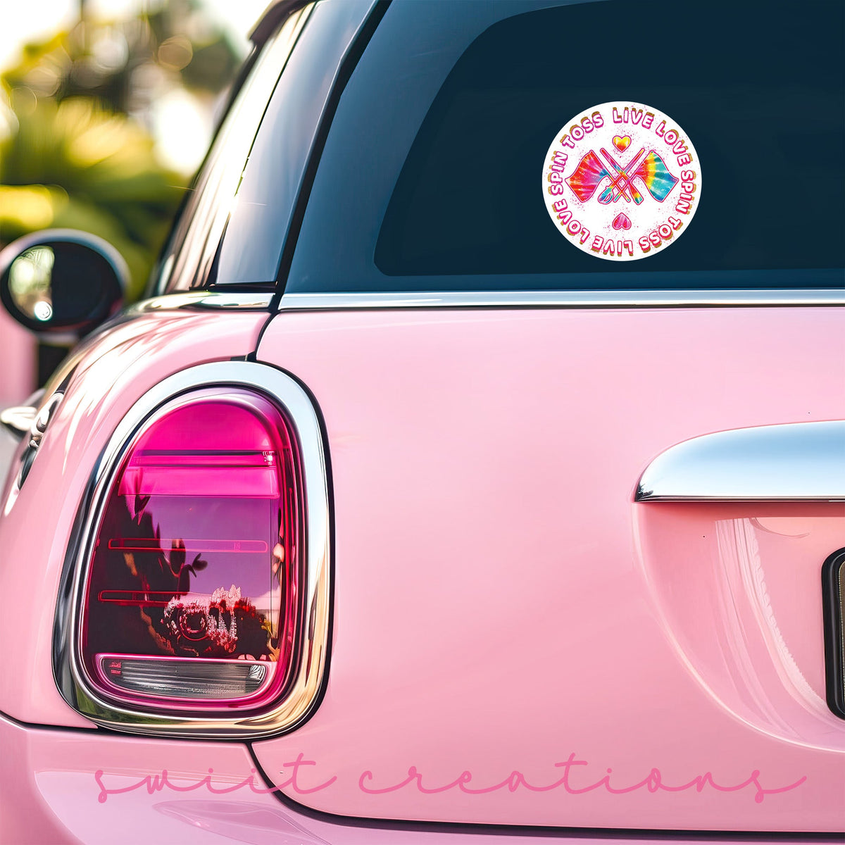 Spin Toss Live Love Sticker SS306 - Swiit Creations