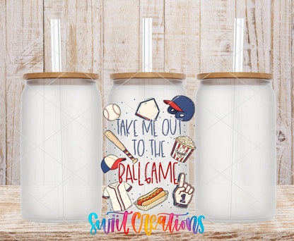 Take Me Out to the Ball Game UV DTF Transfer | UV2155 - Swiit Creations