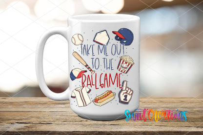 Take Me Out to the Ball Game UV DTF Transfer | UV2155 - Swiit Creations