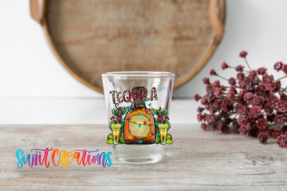 Tequila Squad UV DTF Shot Glass Transfer | SG1305 - Swiit Creations