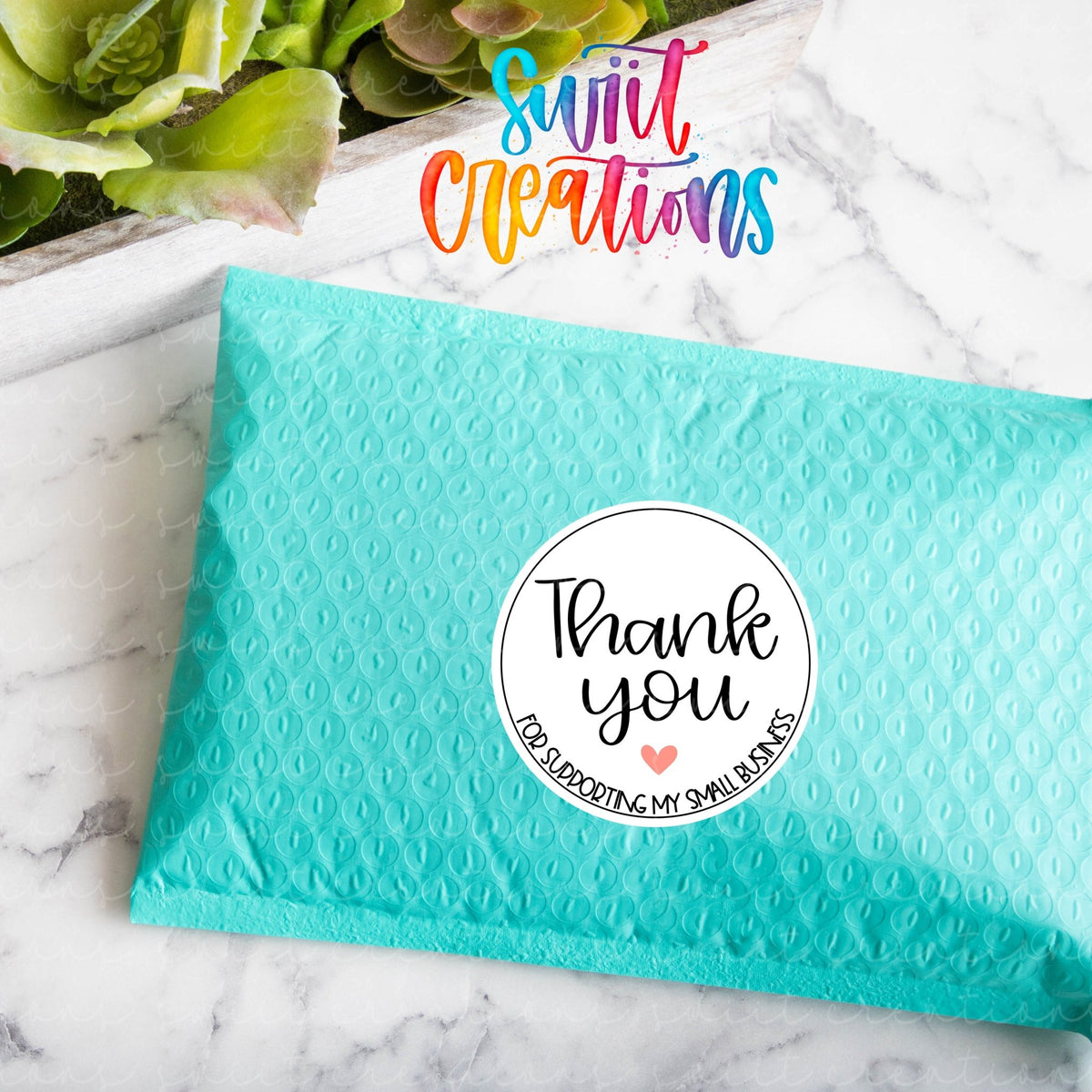 Thank You for Supporting Sticker | SB56 - Swiit Creations