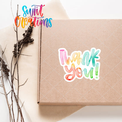 Thank You Sticker | SB13 - Swiit Creations