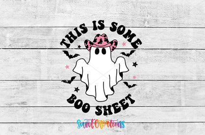 This Is Some Boo Sheet Ghost UV DTF Cup Decal | UV785 - Swiit Creations