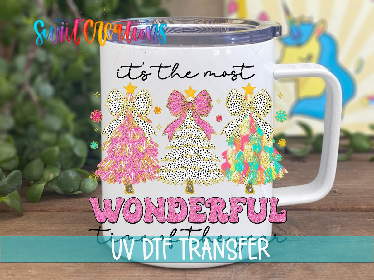Tis the Season Christmas UV DTF Cup Decal | UV1241 - Swiit Creations