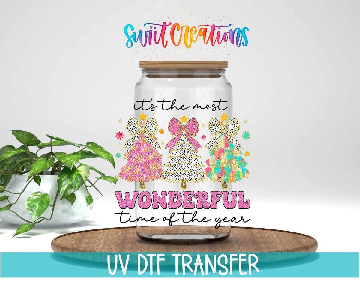 Tis the Season Christmas UV DTF Cup Decal | UV1241 - Swiit Creations