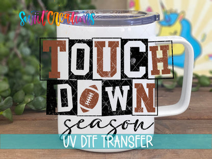 Touchdown Season UV DTF Cup Decal | UV1156 - Swiit Creations