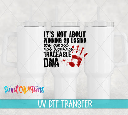 True Crime Junkie UV DTF Cup Decal | UV510 - Swiit Creations