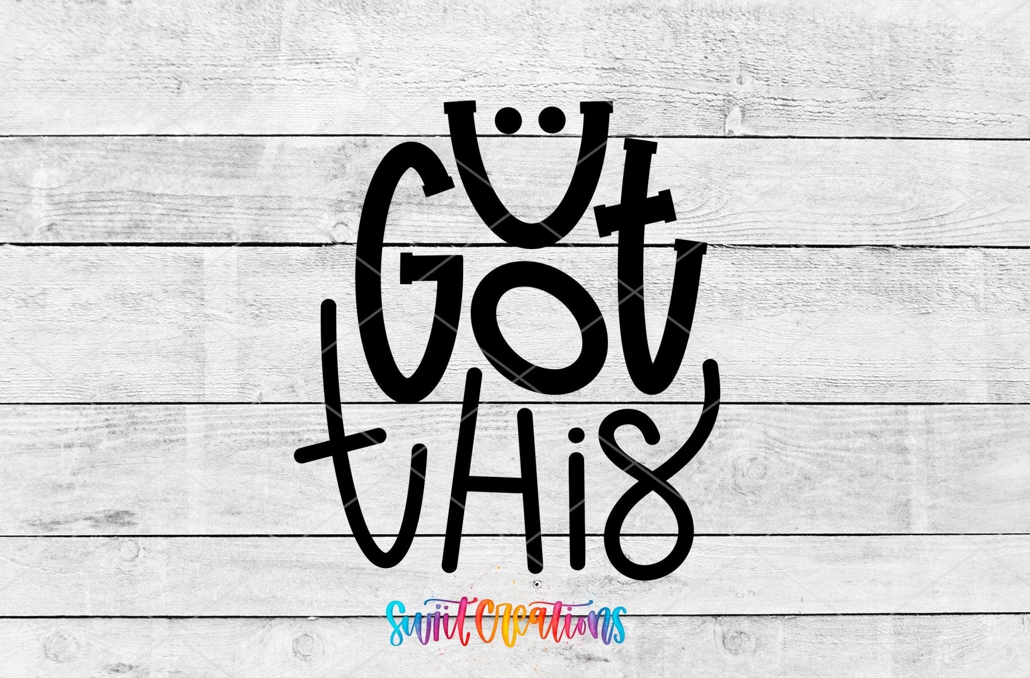 U Got This Motel Keychain UV DTF Transfer | Positive Motivational Design | MK1137 - Swiit Creations