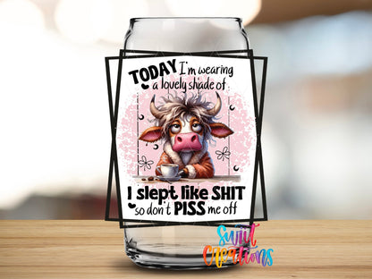 UV DTF Cup Wrap | Durable Waterproof Cow Tumbler Decal UV DTF Cup Decal | UV844 - Swiit Creations