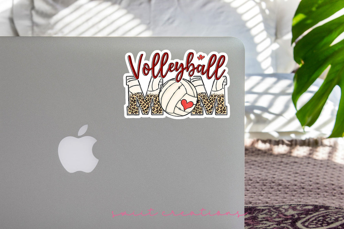 Volleyball Mom Sticker SS764 - Swiit Creations