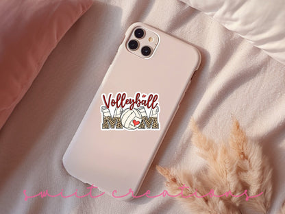 Volleyball Mom Sticker SS764 - Swiit Creations