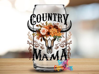 Western Country Mama UV DTF Decal | UV1301 - Swiit Creations