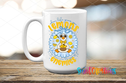 When Life Gives You Lemons Goose UV DTF Transfer | UV2151 - Swiit Creations