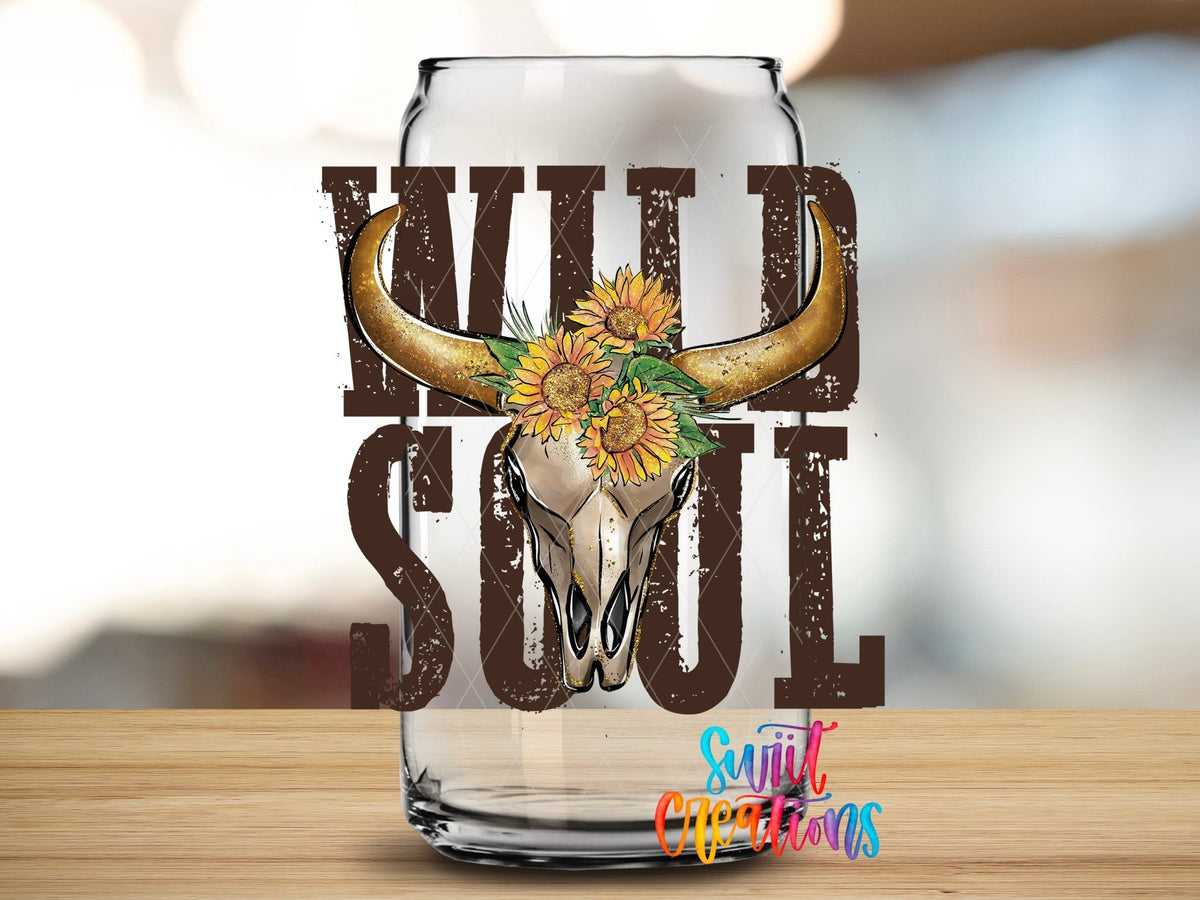 Wild Soul Country UV DTF Cup Decal | UV865 - Swiit Creations