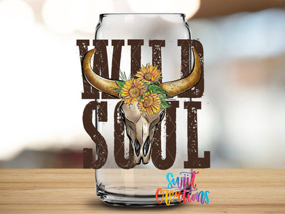 Wild Soul Country UV DTF Cup Decal | UV865 - Swiit Creations