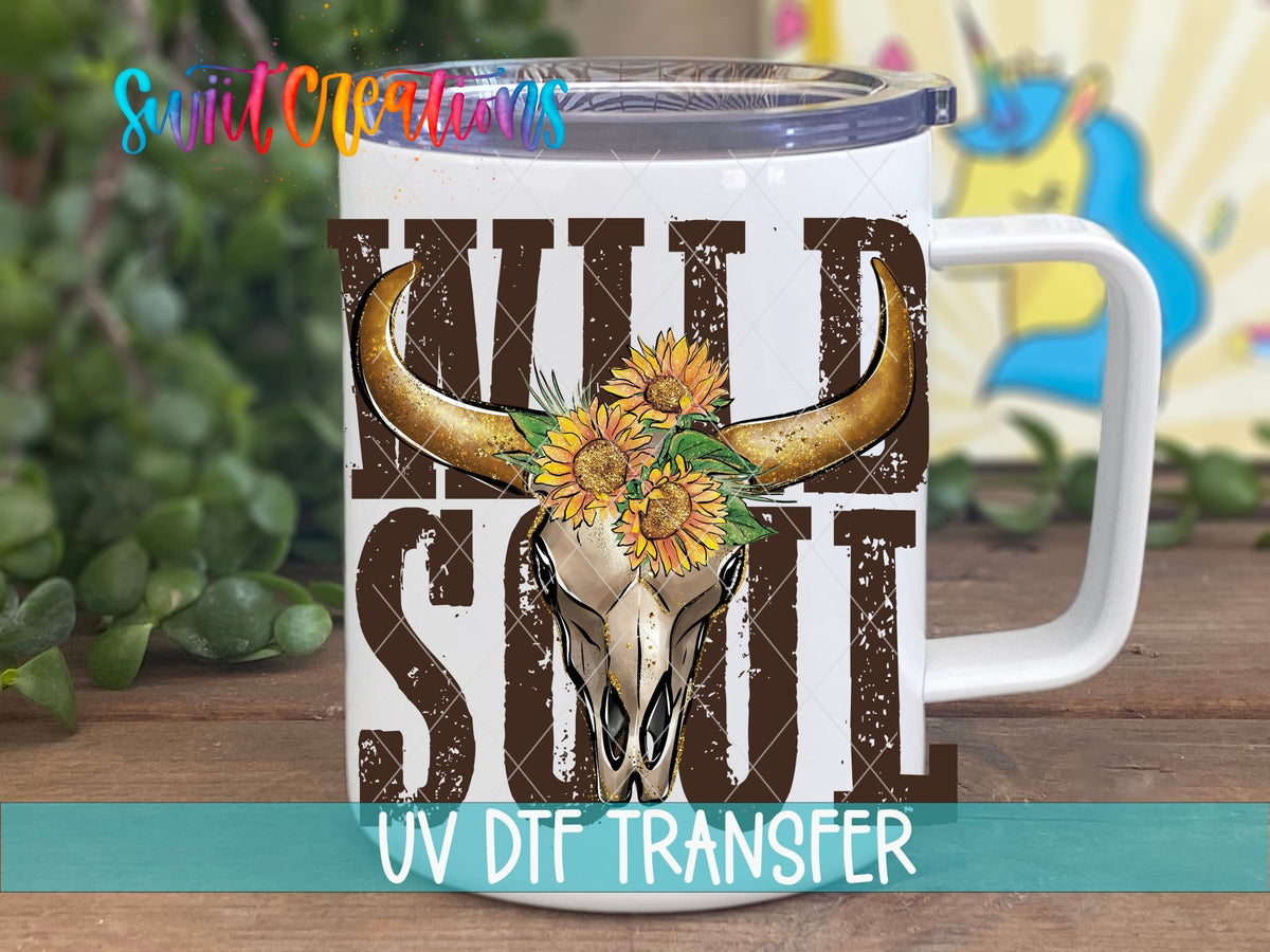 Wild Soul Country UV DTF Cup Decal | UV865 - Swiit Creations