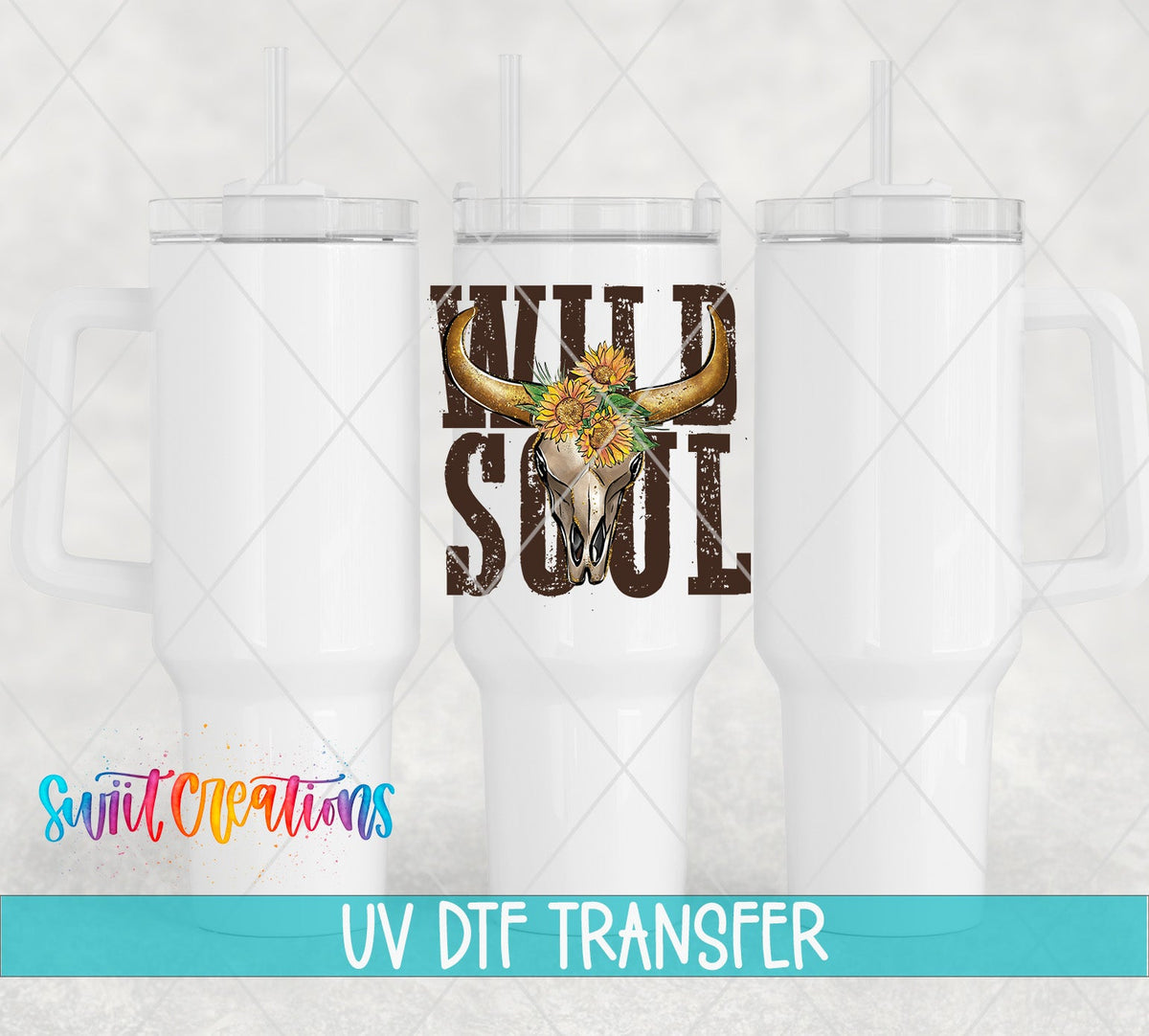 Wild Soul Country UV DTF Cup Decal | UV865 - Swiit Creations