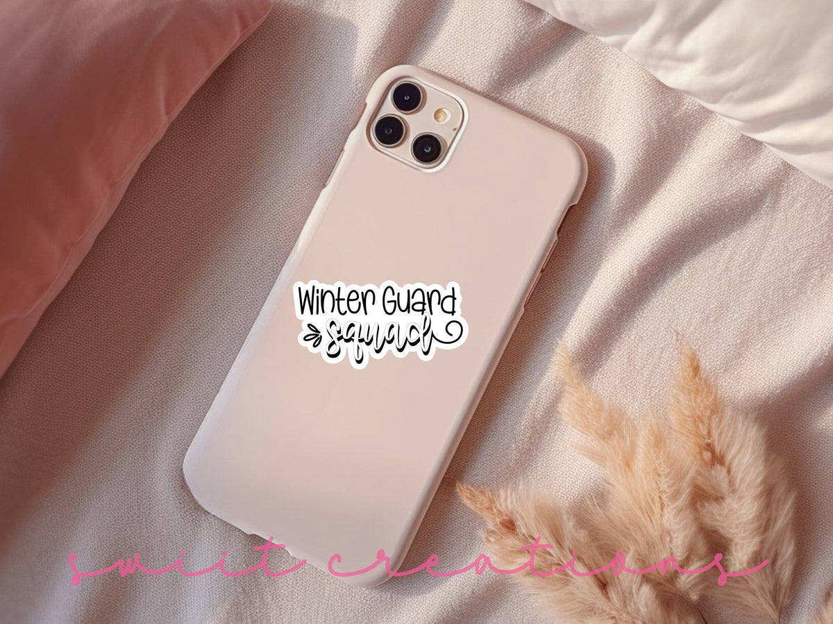 Winter Guard Squad Sticker SS833 - Swiit Creations
