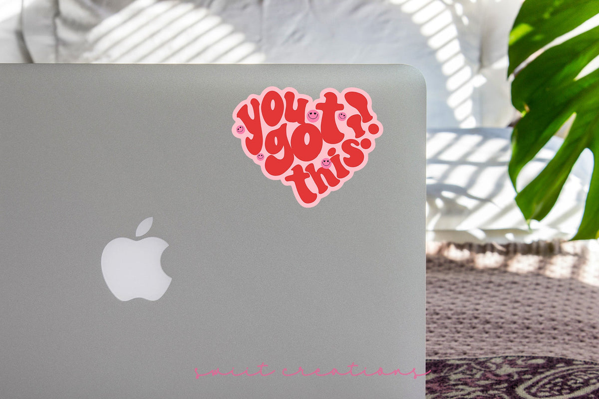 You Got This Heart Sticker SS815 - Swiit Creations