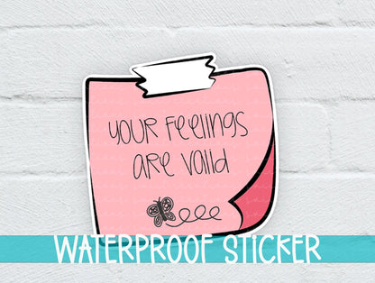 Your Feelings Matter Sticker SS818 - Swiit Creations