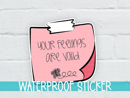 Your Feelings Matter Sticker SS818 - Swiit Creations