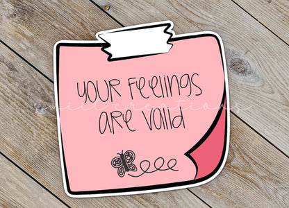 Your Feelings Matter Sticker SS818 - Swiit Creations