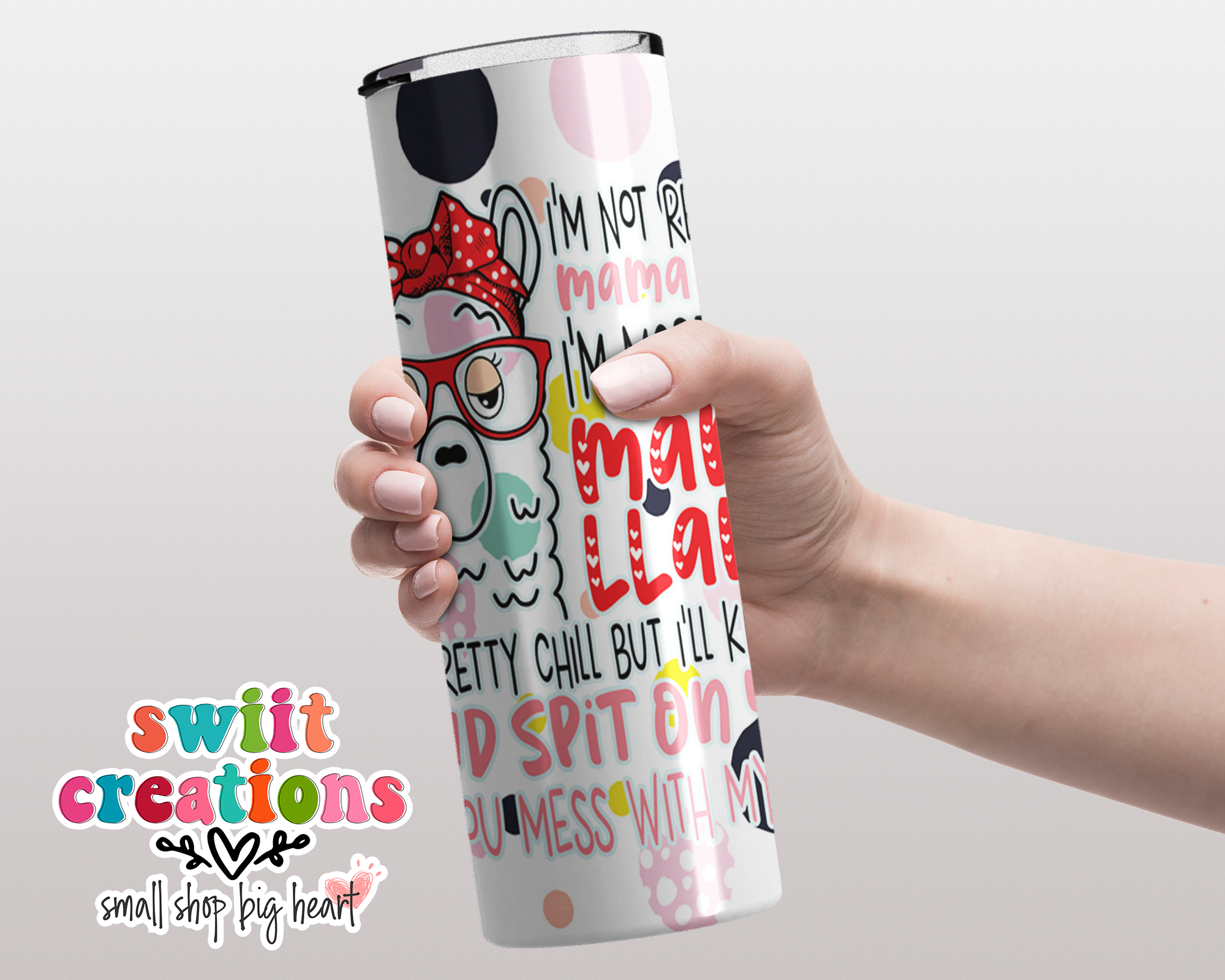 Mama Llama Tumbler (T233)