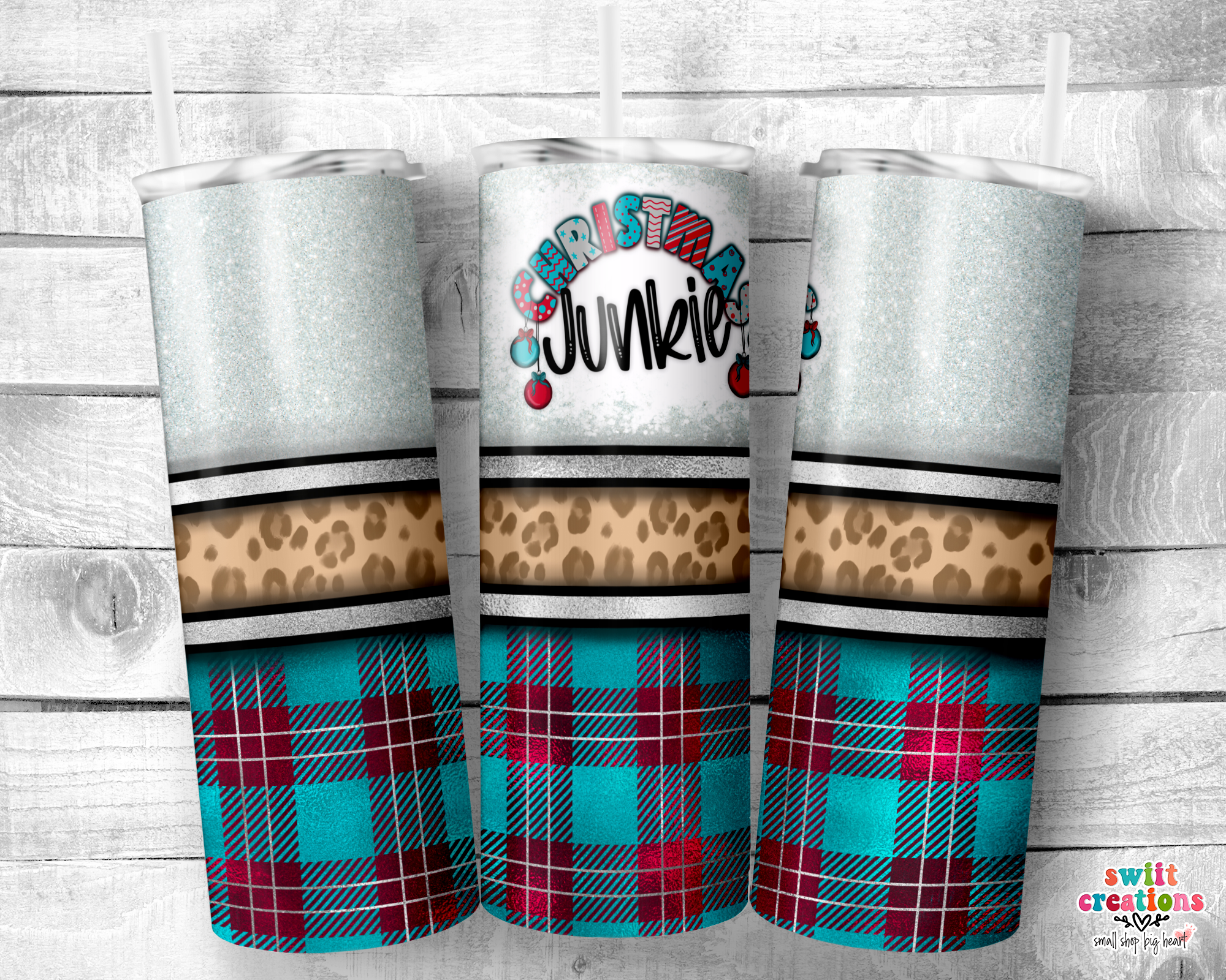 Christmas Junkie Tumbler (T309)