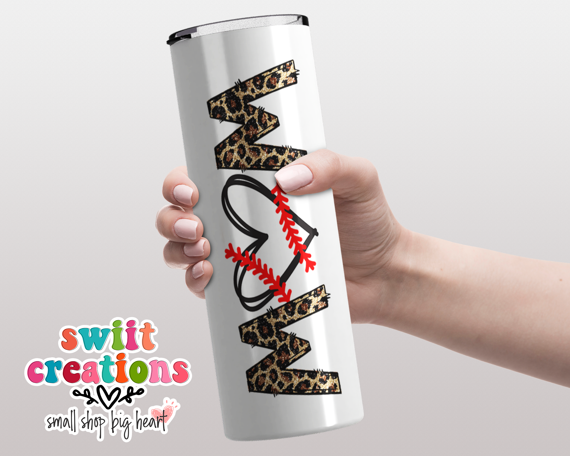 Baseball Mom Tumbler (T224)